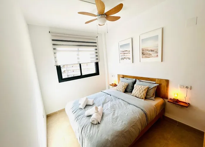 Apartamento Con Piscina Y Jardin Fantastico Cala Sirenas - Nuevo