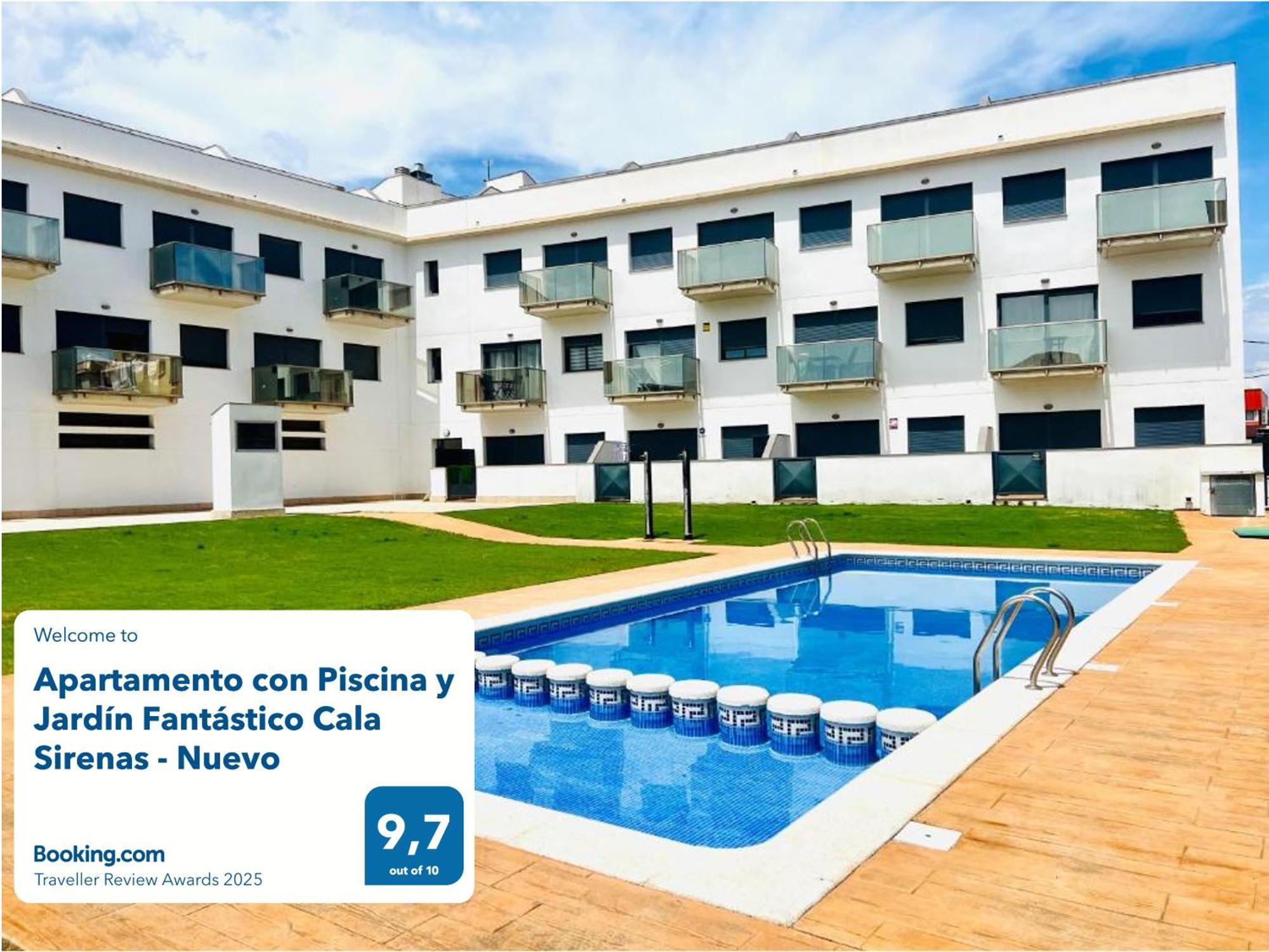 Apartment Con Piscina Y Jardin Fantastico Cala Sirenas - Nuevo